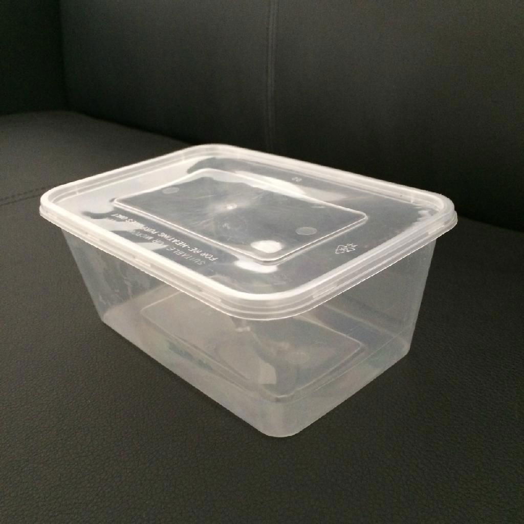 Plastic Food Container for Food Storage 1000ml 2