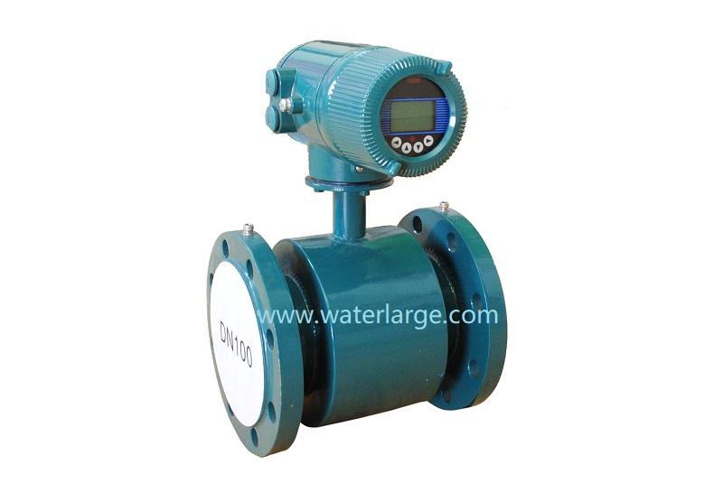 Battery powered electromagnetic water flow meter 3