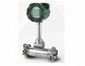 Temperature Pressure Compensation Volumetric Steam Vortex FlowMeter 4