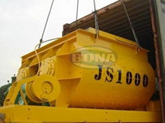 Double shaft concrete mixer, concrete mixer company