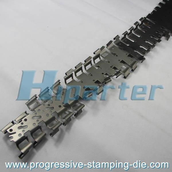 Small metal part progressive die 4