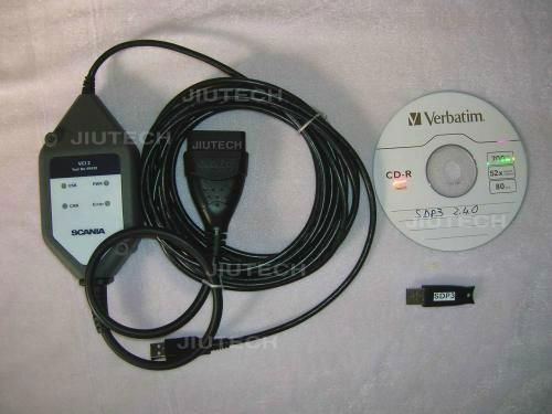 Scania VCI2 heavy duty Truck Diagnostic Scanner V2.16  Multi-Languages