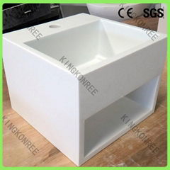 Kingkonree bathroom stone corner wash basin