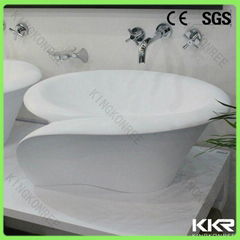  	Kingkonree freestanding fancy bathroom sinks