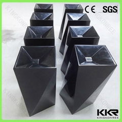 Full inspection solid surface bathroom basin price