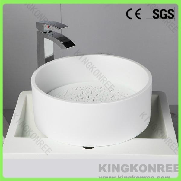 Made in Guangdong solid surface stone sink