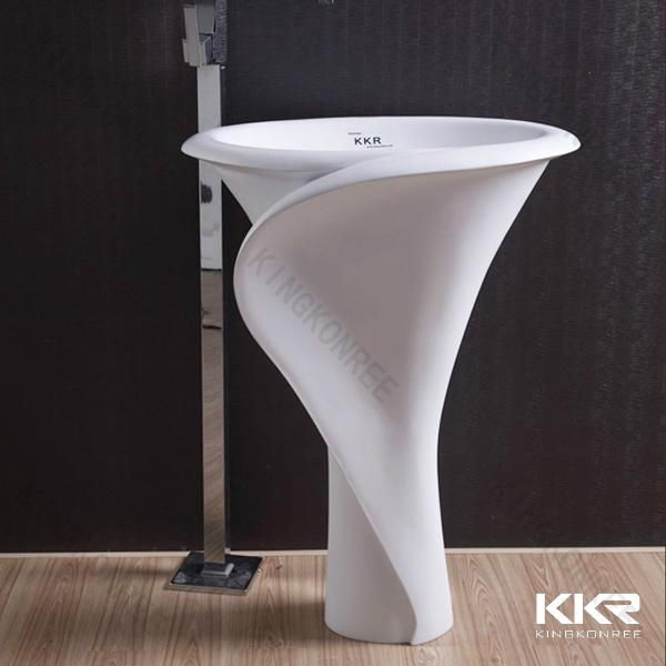 KKR solid surface basin bathroom wash basin
