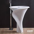 KKR solid surface basin bathroom wash basin 1