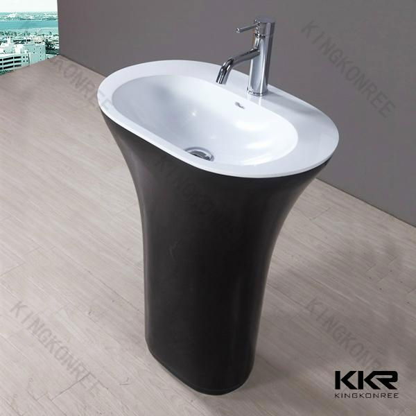 KKR wash basin freestanding basin solid surface basin