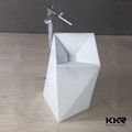 KKR wash basin freestanding basin solid surface basin 5