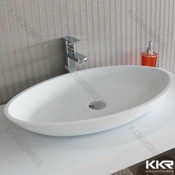KKR hotel project solid surface stone basin 2