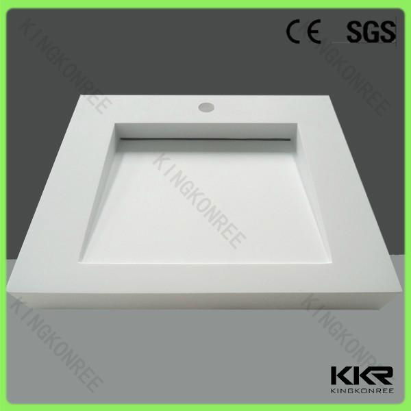 KKR solid surface bathroom hand wash basin price 2