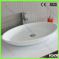 KKR new mould solid surface wash hand basin 5