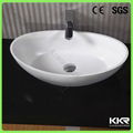 KKR new mould solid surface wash hand basin 6