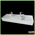 KKR modern design solid surface trough sink 11