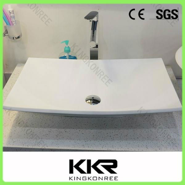  Kingkonree wholesale small bathroom sinks corner 3