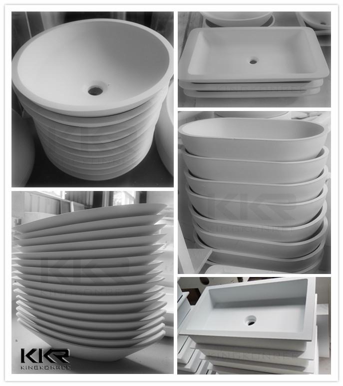 Kingkonree solid surface basin foot wash basin 2