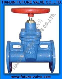 DIN3352 F5 Non-Rising Stem Resilient Seated Gate Valves (Z45X-16) 1