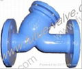 DIN Pn16 Cast Iron Y Type Strainer Valve 1