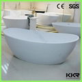 UV resistant solid surface bathtub