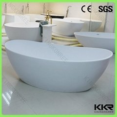 UV resistant solid surface bathtub