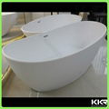 UV resistant solid surface bathtub 3