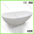 Cheap price solid surface bathtub 2