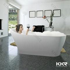 New design hot sale white bathtub