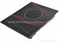 Full Black Crystal Glass Touch Control Induction Cooker SM-20A 1