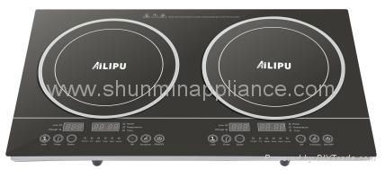2014 New Model Double Induction Cooker with Touch Control SM-DIC02