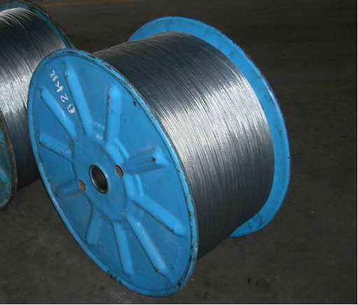 Galvanized steel wire strand