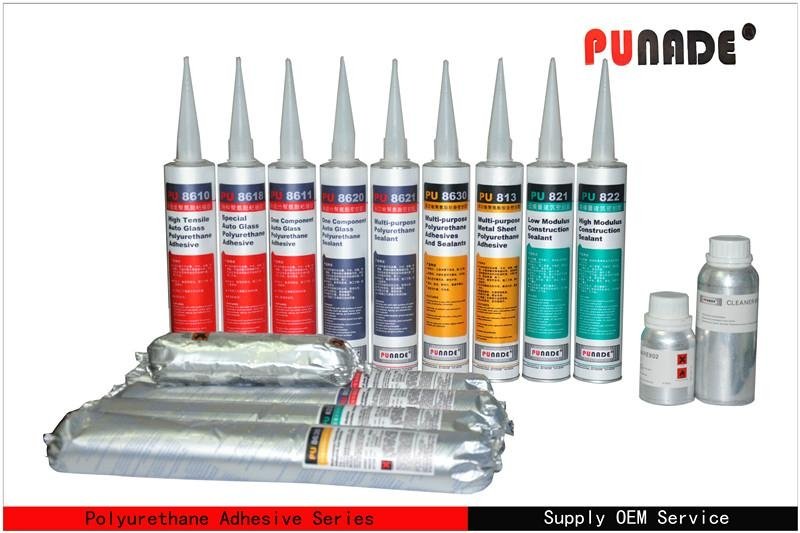 Polyurethane Auto Glass Windshield Bonding Adhesive Glue PU8611