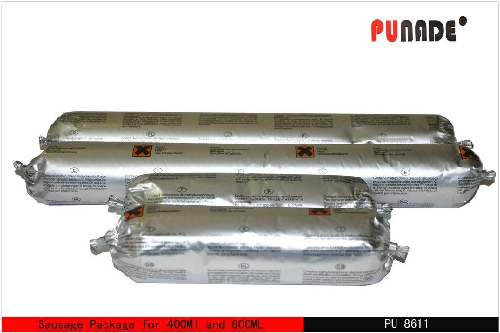 Polyurethane Auto Glass Windshield Bonding Adhesive Glue PU8611 4