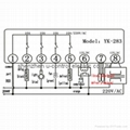 Yk-285 dual input temperature controller 2