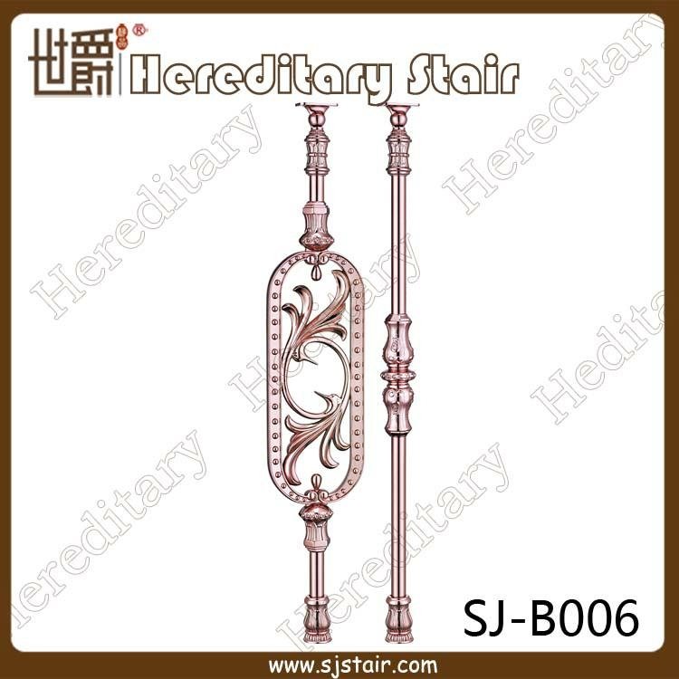 Indoor Antique Brass Casting Balustrade for Handrail (SJ-B006)