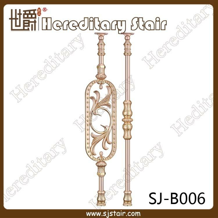 Indoor Antique Brass Casting Balustrade for Handrail (SJ-B006) 2