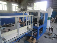 Paint roller finishing machine