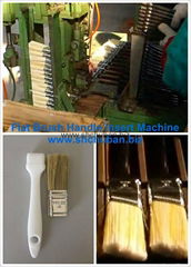 Paint Brush Handle Insert and Stamping Machine