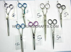 Salon Razor Scissors (5", 5.5", 6",