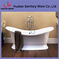 freestanding cast iron bathtub with good quality 4
