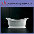 freestanding cast iron bathtub with good quality 2