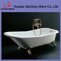 cast iron bathtub with feet 2