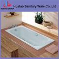 Rectangular cast iron bathtub 5