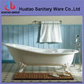 Clawfoot cast iron bathtub 5