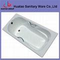  hot sale built-in Cast Iron Bathtub 2