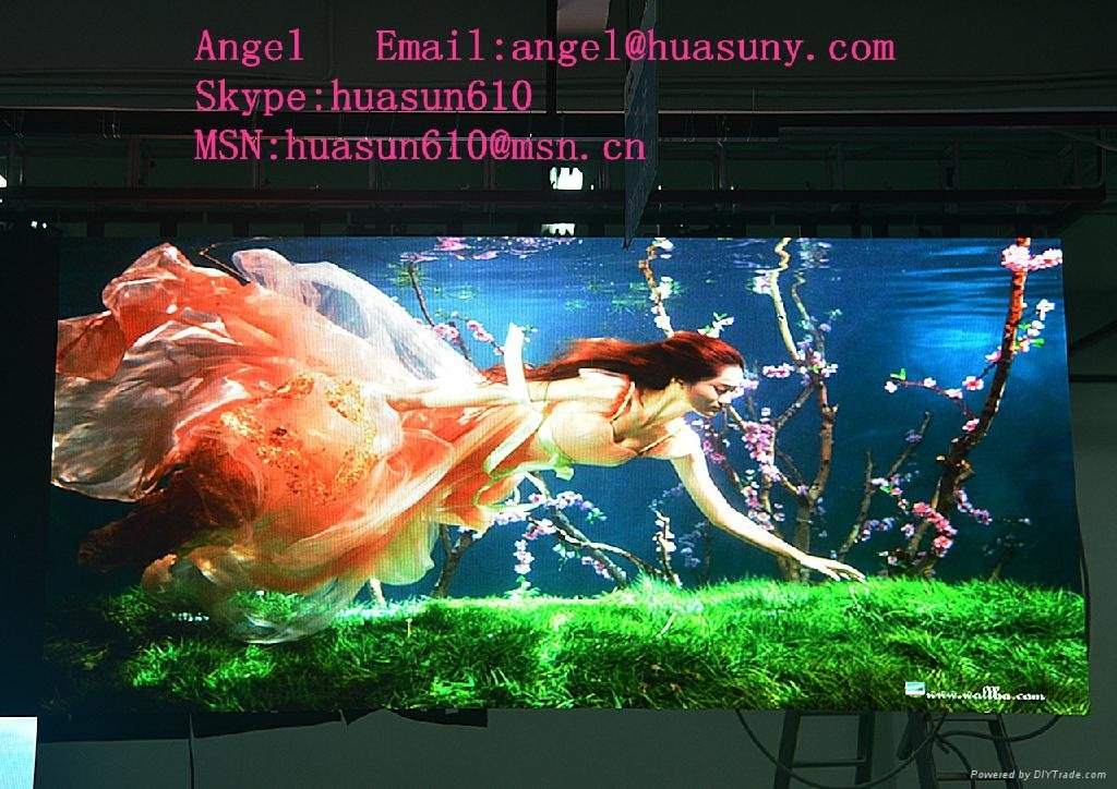 led screen in led displays P4 indoor Full Color LED Stage background Display 3