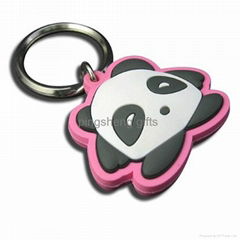Custom pvc rubber keychain