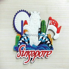 custom fashion soft pvc fridge magnets