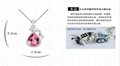 N13442 alloy crystal jewelry nice necklace 4