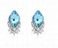 crystal jewelry free shipping latest design hot sale earrings 3